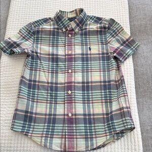 NWOT Polo Ralph Lauren Boys Multicolor Button Down Shirt